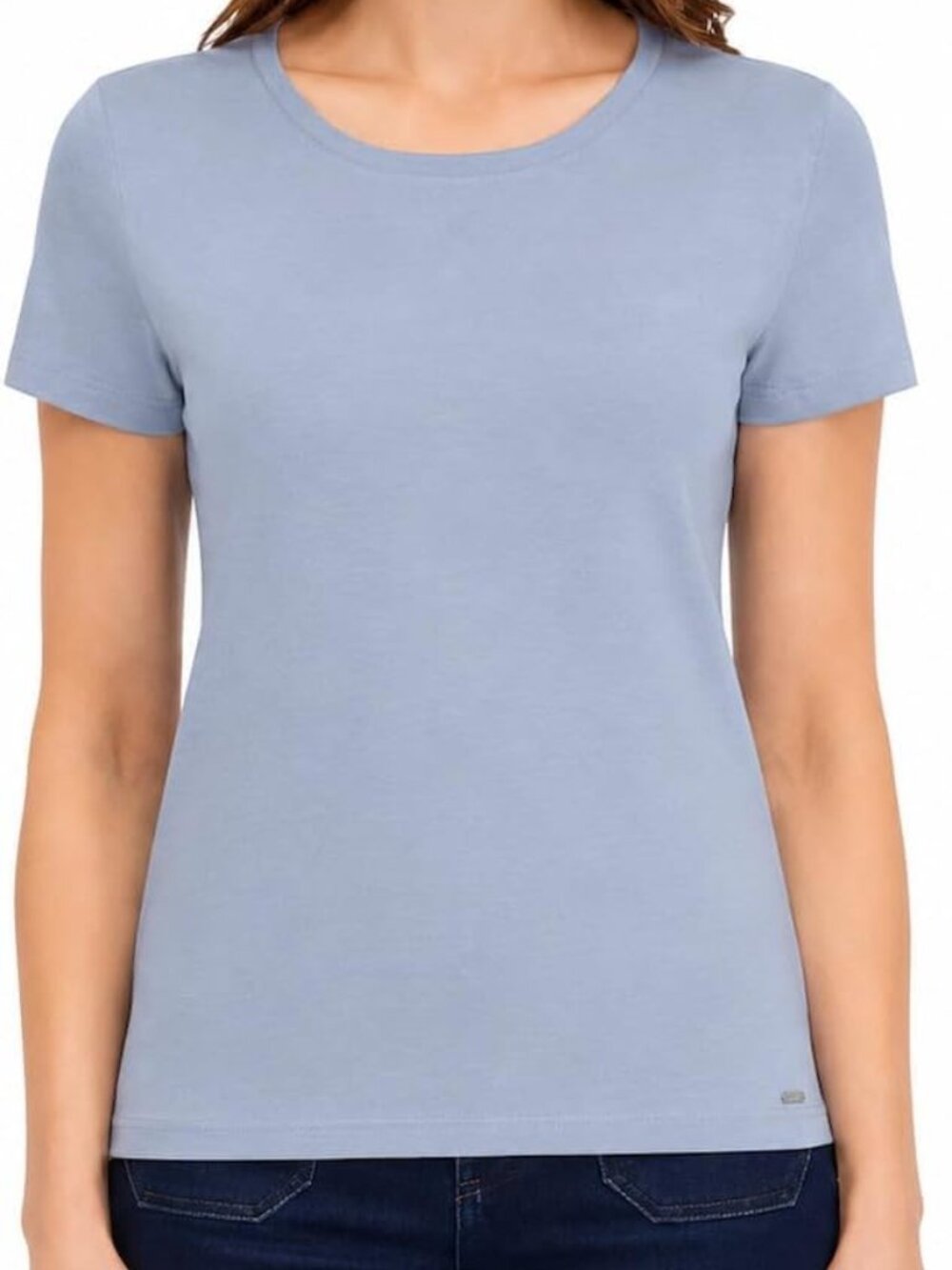 DKNY Organic Cotton Women's crew neck short-sleeve tee XXL